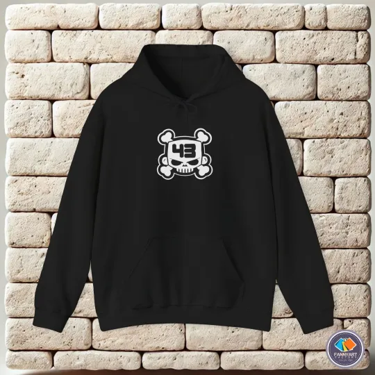Discover Ken Block's 43 Skull Logo Unisex Hoodie