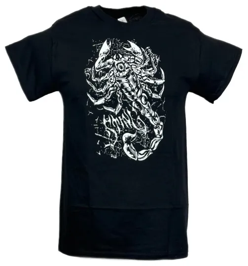 Discover Sting White Scorpion Wrestling Entertainment Mens Black T-shirt