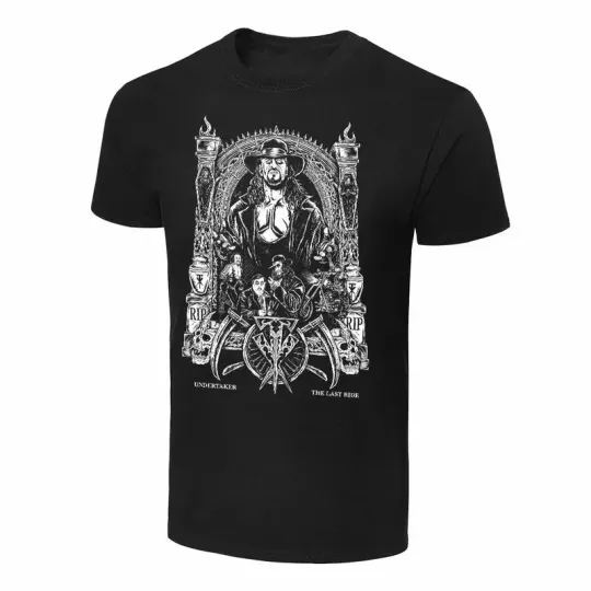 Discover Wrestling Entertainment Undertake “THE LAST RIDE” BLACK T-SHIRT ALL SIZES