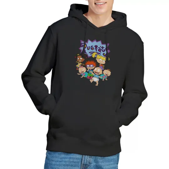Rugrats Group Hoodie Black