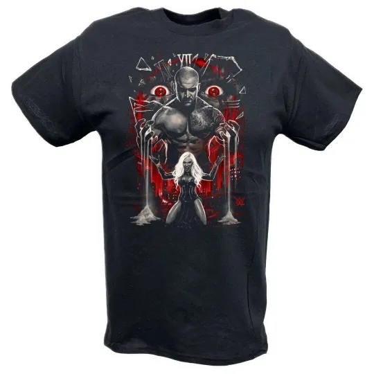 Discover Wrestling Entertainment Karrion Kross Scarlett Animated Black T-shirt