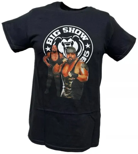 Discover Wrestling Entertainment Big Show Paul Wight Mens T-shirt Black