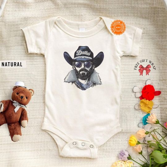 Discover Cute Dallas Football Onesie for Kids & Babies, Toddler Cowboy T-Shirt, Infant Football Bodysuit