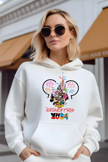 Disney Trip 2025 Hoodie, Family Vacation Pullover, Disneyland Trip Top