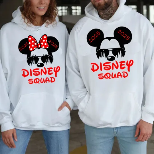 Discover Disney Squad Hoodie - Family Matching Pullover for Kids and Adults
