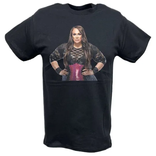 Discover Wrestling Entertainment Nia Jax Staredown Black T-shirt