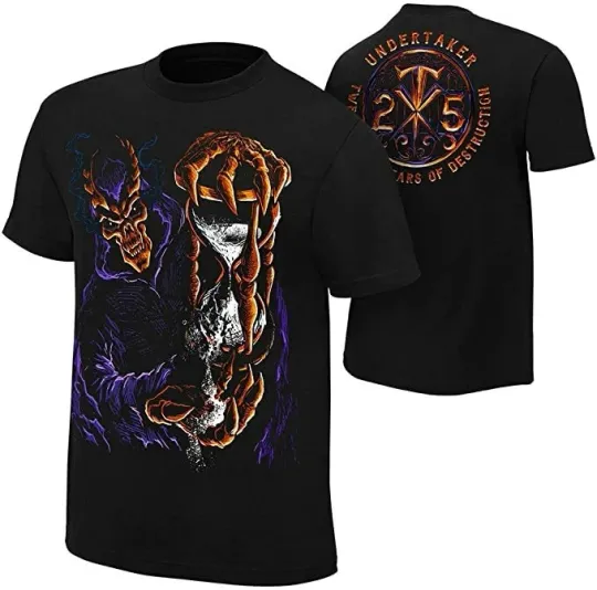 Discover Wrestling Entertainment Undertake “SANDS OF TIME” BLACK T-SHIRT