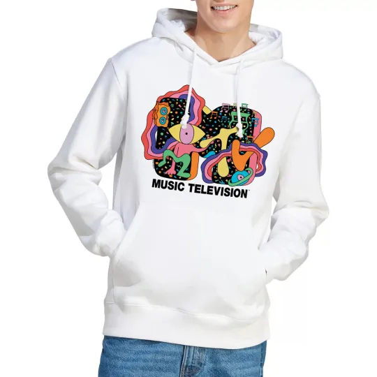 Discover MTV Expression Hoodie White
