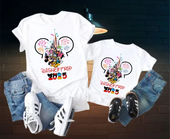 Discover Disney Trip 2025 T-Shirt, Family Vacation Tee, Disneyland Vacation T-Shirt
