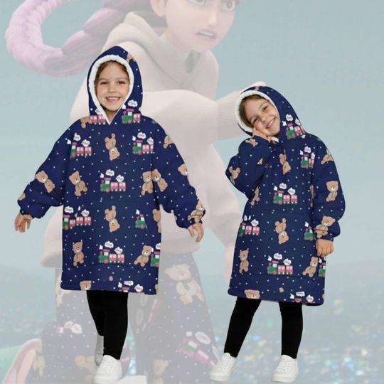 Discover Kpop Rumi Choo Choo Blanket Hoodie, Choo Choo Train Costume Hoodie, Kpop Fan Gift, Kpop Merch, Kpop Movie Cosplay Hoodie