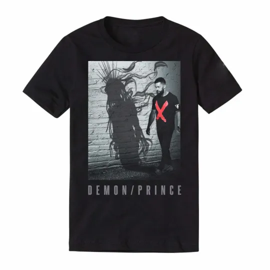Discover Wrestling Entertainment FINN BALOR “DEMON/PRINCE” BLACK T-SHIRT ALL SIZES