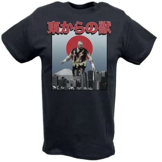 Discover Wrestling Entertainment Bam Bam Bigelow Tokyo Japanese T-shirt