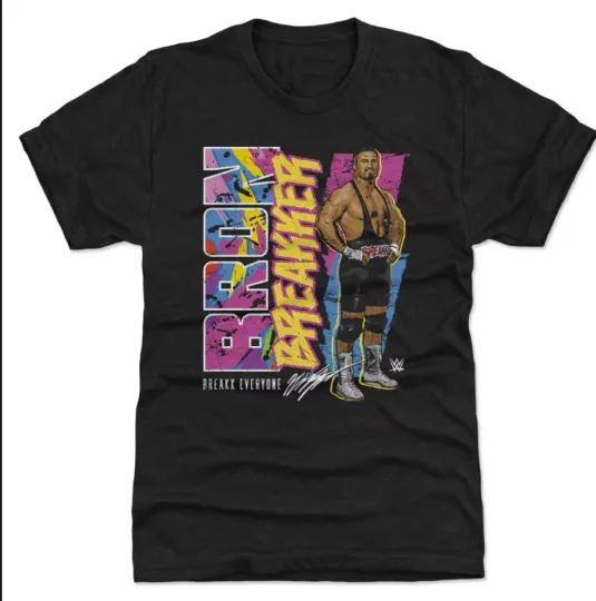 Discover Wrestling Entertainment Bron Breakker Unisex All Size S To 5Xl T-shirt  2025   #1