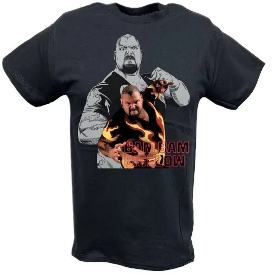 Discover Wrestling Entertainment Bam Bam Bigelow Ready To Fight T-shirt