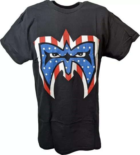 Discover Ultimate Warrior USA Mask Wrestling Entertainment Mens T-shirt