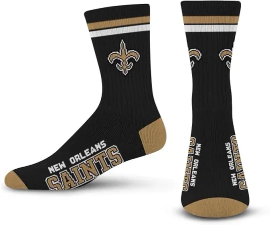 Discover New Orleans Football Team Socks, Sport Socks