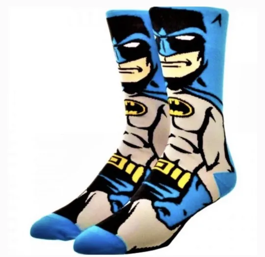 Discover Cartoon Socks, SuperHero Fun Character Socks