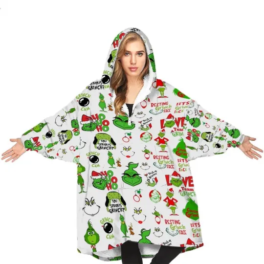 Discover funny character Blanket Hoodie, Christmas Blanket Hoodie Kids, Size One Size