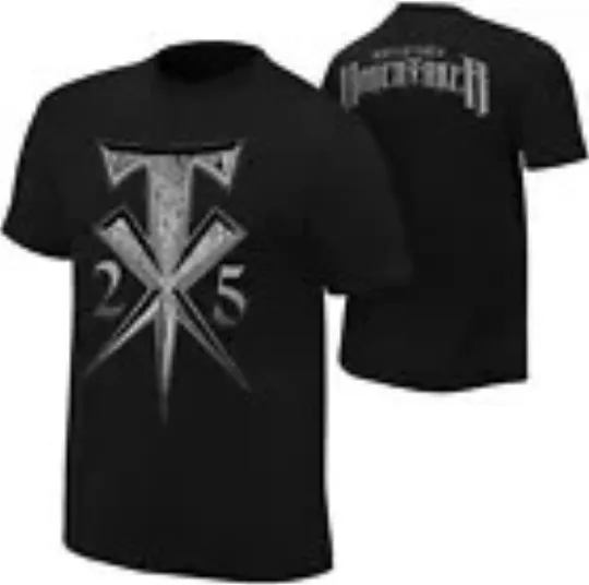 Discover Wrestling Entertainment Undertake “25 YEARS” T-SHIRT BLACK