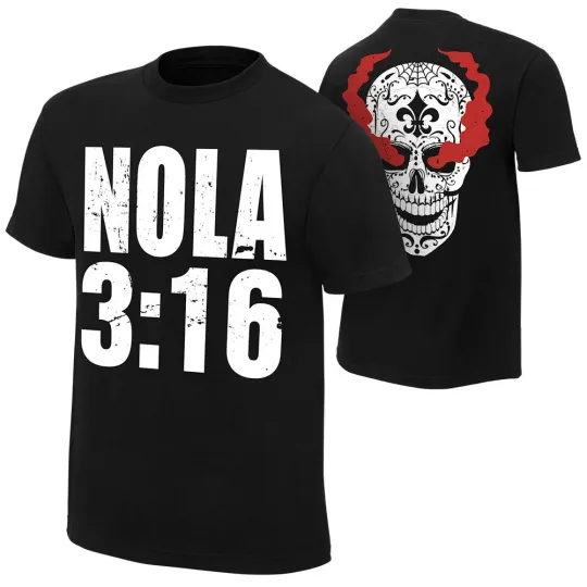 Wrestling Entertainment WRESTLEMANIA 34 NOLA 3:16 STONE COLD STEVE AUSTIN T-SHIRT
