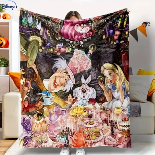 Discover Princess Alice & Friends Halloween Party Alice In Wonderland Fan Gift Blanket