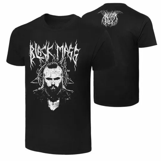 Discover Wrestling Entertainment Aleister Black T-Shirt , Black Mass S-5XL