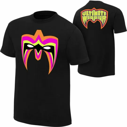 Discover Wrestling Entertainment ULTIMATE WARRIOR “PARTS UNKNOWN” T-SHIRT BLACK
