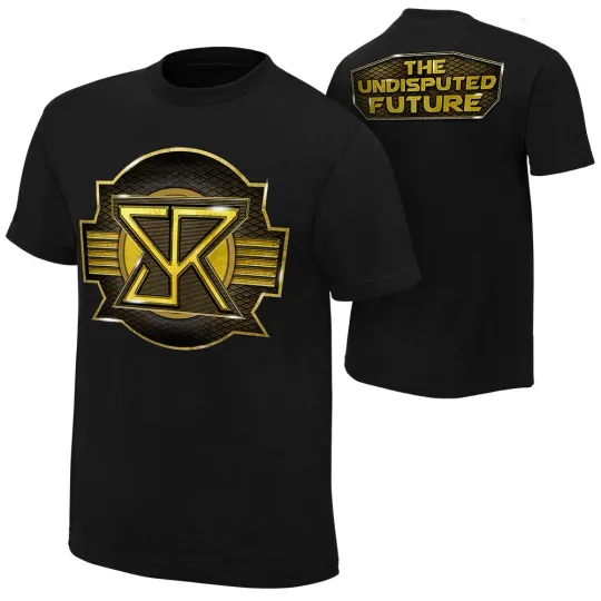 Wrestling Entertainment SETH ROLLINS THE UNDISPUTED FUTURE BLACK T-SHIRT