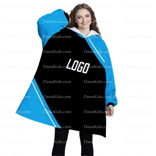 Discover Custom Carolina Football Team Blanket Hoodies, Personalized Name Number Oversize