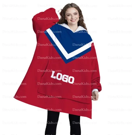 Discover Custom Buffalo Football Team Blanket Hoodies, Personalized Name Number Oversized