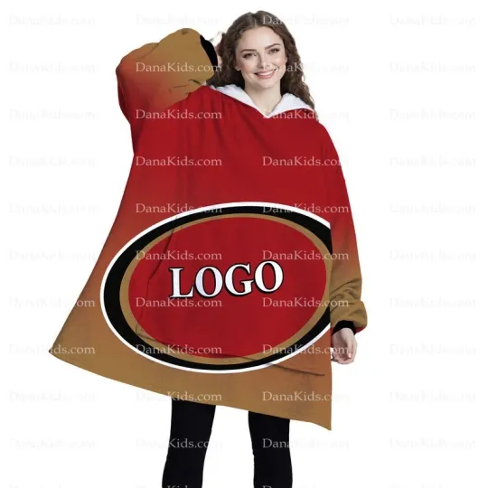 Discover Custom San Francisco Football Team Blanket Hoodies, Personalized Name Number