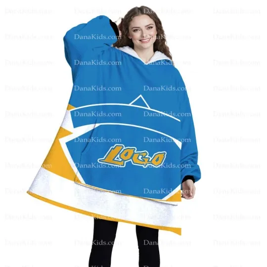 Custom Los Angeles Football Team Blanket Hoodies Personalized Name Number Hoodie