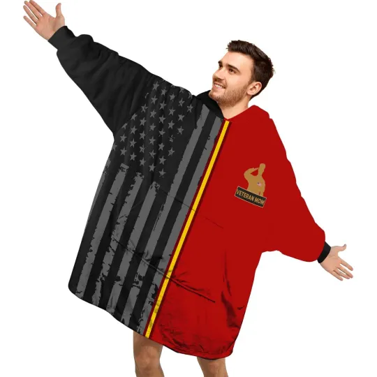 Discover Personalized Blanket Hoodies, All Gave Some Some Gave All US Veteran Dad