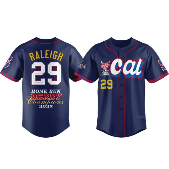 Discover CAL Raleigh Home Runs Derby Champions Jersey 2025 US1328