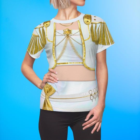 Discover Korean Girl Group White Golden Cosplay Costume, Kpop Women's Shirt, K-Pop IdoI Girls Movie Outfit, Roleplay Clothing, Halloween Cosplayer