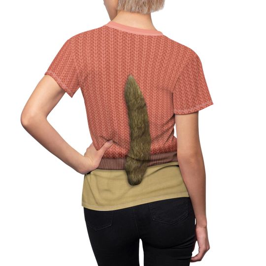 Disney Zootopia 2 Women's Shirt, Dr. Fuzzby Costume, Quokka Cartoon Character Cosplay, Animal Kingdom Outfit, Disneyland Trip, Disney World