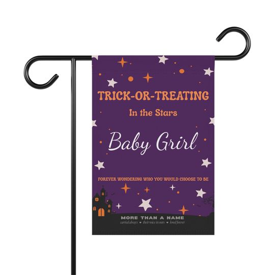Discover Custom Halloween Memorial Garden Flag, House Flag, Outdoor Decor