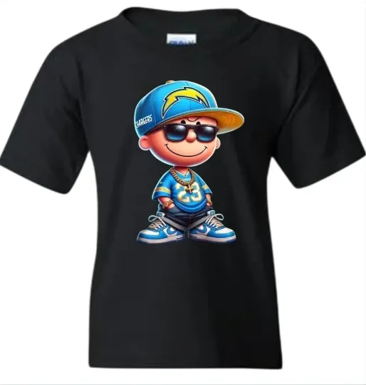 Discover Charlie Brown Chargers Unisex T-Shirt, Gift for Fan
