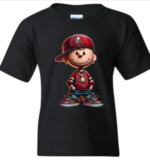 Discover Charlie Brown Buccaneers Unisex Youth T-Shirt, Gift for Fan