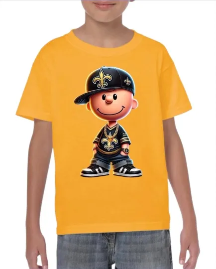 Discover Charlie Brown Saints Unisex Youth T-Shirt