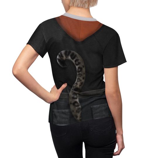 Discover Kitty Kat Women's Shirt, The Bad Guys Movie 2 Costume, Leader of The Bad Girls, Animation Character Inspired Cosplay, Halloween Apparel