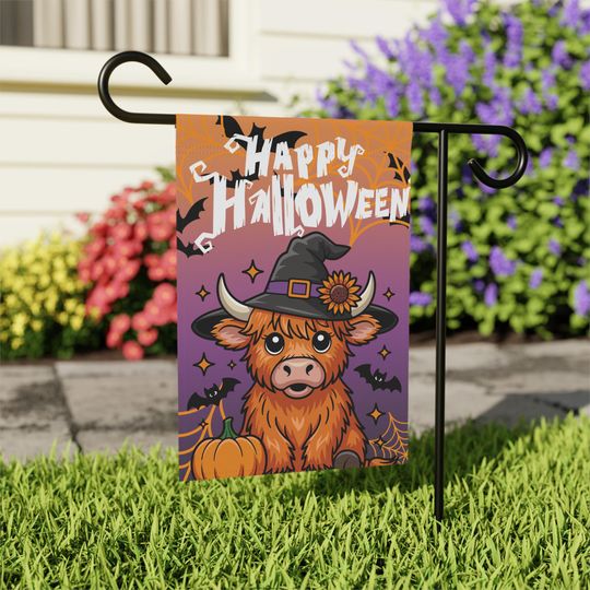 Discover Halloween Garden Banner, Festival Yard Decor, Home & Garden Sign, Seasonal Outdoor Decoration, Trick or Treat Yard Flag