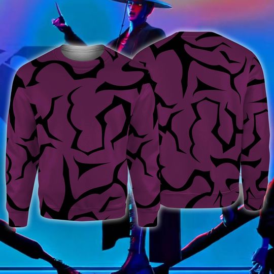 Discover Kpop Dem0n Hunters Saja Boys Band Hoodie, Halloween Cosplay, Jinu Baby Romance Mystery Costume Halloween For Kpop Lovers, All Over Print