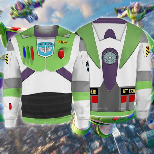 Discover Woody Buzz Lightyear Costume 3D Tshirt, Toy Story Cosplay Hoodie,Disneyland Halloween All Over Print, Toy Story Halloween Costume Sweatshirt