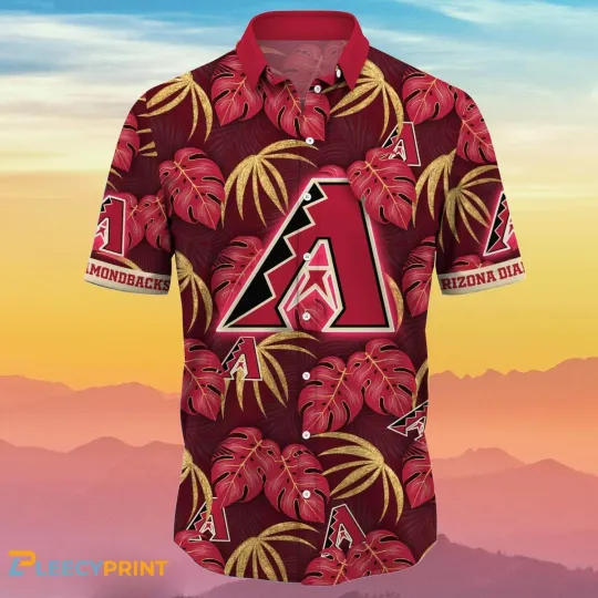 Discover Arizonna Diamondbacks MLB Flower Hawaiian Shirt Special Gift For Real Fans