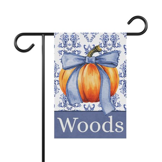 Discover Flag, Preppy Halloween Chic Fall Flag, Garden House Decoration, Chic Fall Flag, Festive Outdoor Flag, Fall Porch Decor, Preppy, Fall Flag