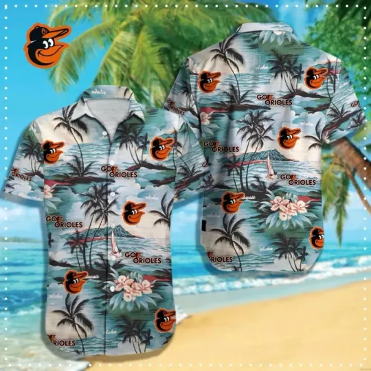 Discover Baltimore Baseball Aloha Beach Hawaiian Shirt Summer Aloha, Gift for Fan