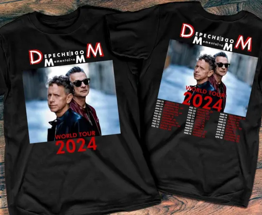 2024 Depeche Mode Memento Mori World Tour T-Shirt