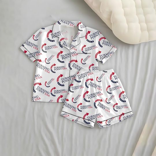Turning Point USA Pajamas Set, Freedom Charlie Kirk Shirt, Human Rights Support Tee, Anti Trump Merch