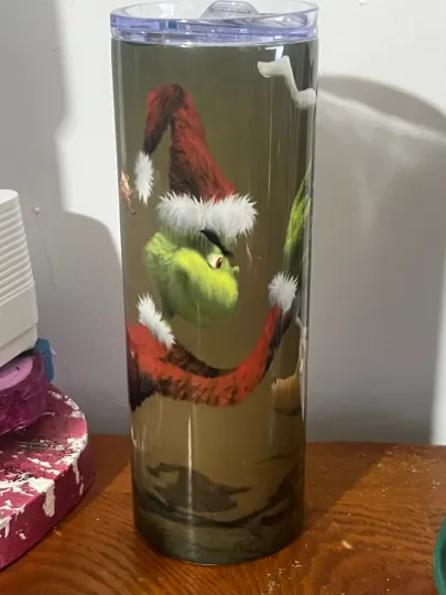 Discover funny character 20 oz sublimation tumbler wraps with lid and straw